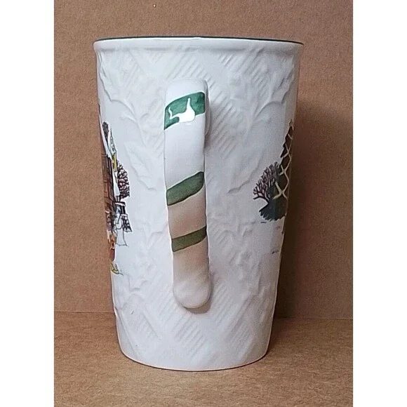 Mikasa English Countryside "SLEIGH RIDE" Cappuccino Mug In Box - Picture 8 of 8